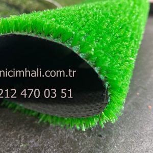 7 mm Yeşil Çim Halı | Balkon ve Teras İçin Dekoratif Yapay Çim