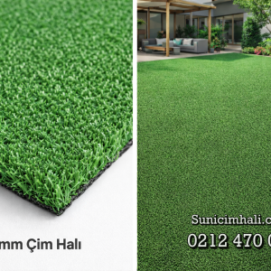 7 mm Çim Halı – Pratik ve Ekonomik Yapay Çim
