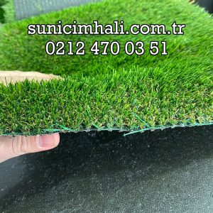 45 mm Ultra Çim Halı | Sarı Otlu & Green Doğal görünümlü çim