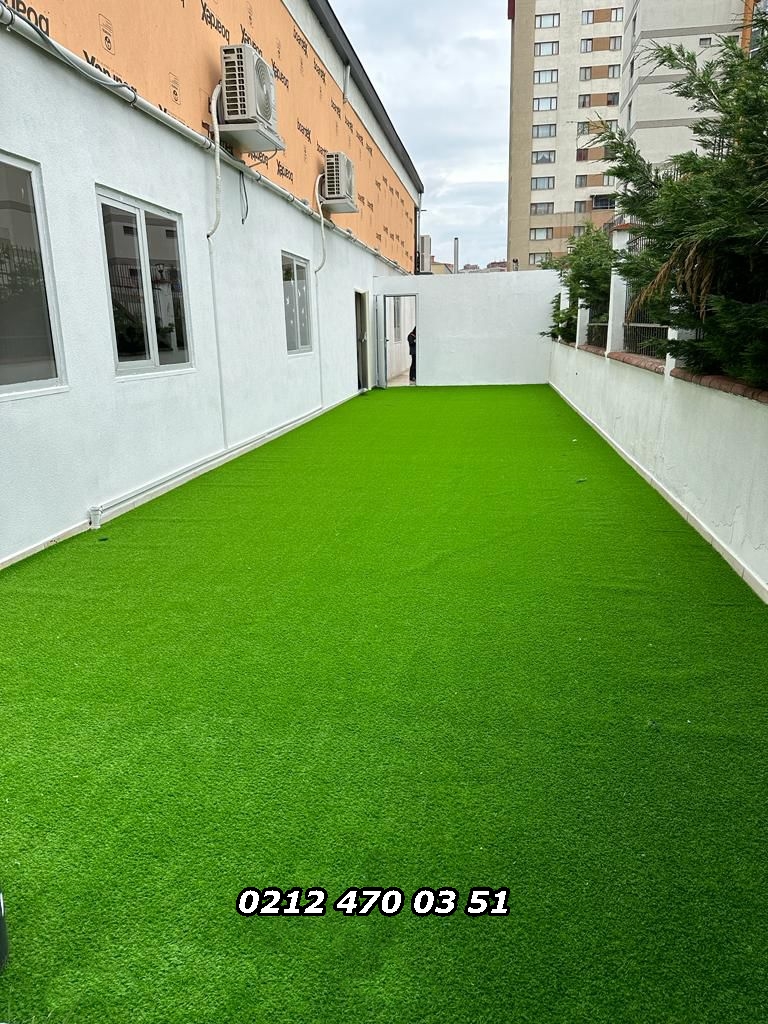 7 mm Dekoratif Çim Halı 150 cm Eninde | Ekonomik Yapay Çim - Görsel 4