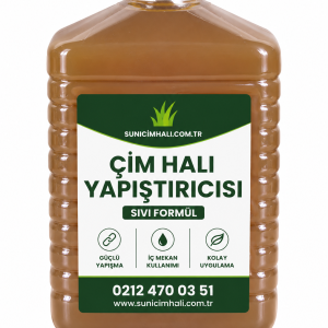 Suni Çim Halı Yapıştırıcısı 3 Lt Bidon